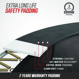 BERG Grand Champion Regular 350 Grey + Safety Net Deluxe - 8715839101171