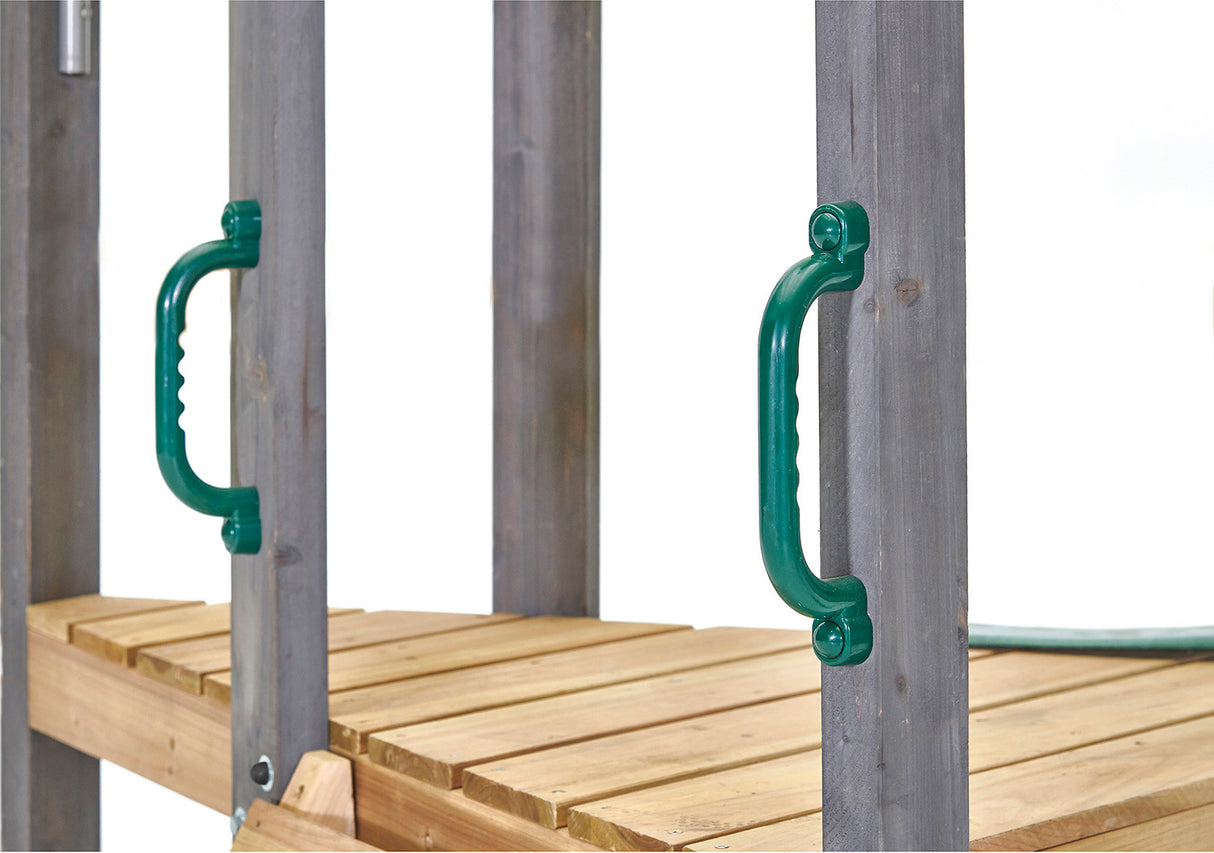 Plum Barbary Wooden Playcentre Swing and Slide