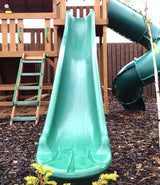 4m (14ft) Swoosh slide makes a great addition for any climbing frame.