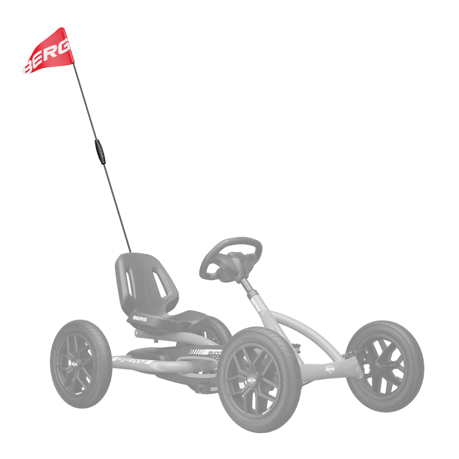 BERG Safety Flag for Buddy & Rally Go-Karts