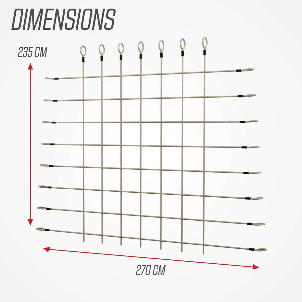 BERG Playbase Climbing net M