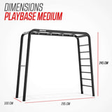 BERG PlayBase Medium TL (Climbing net M+Boxing bag)