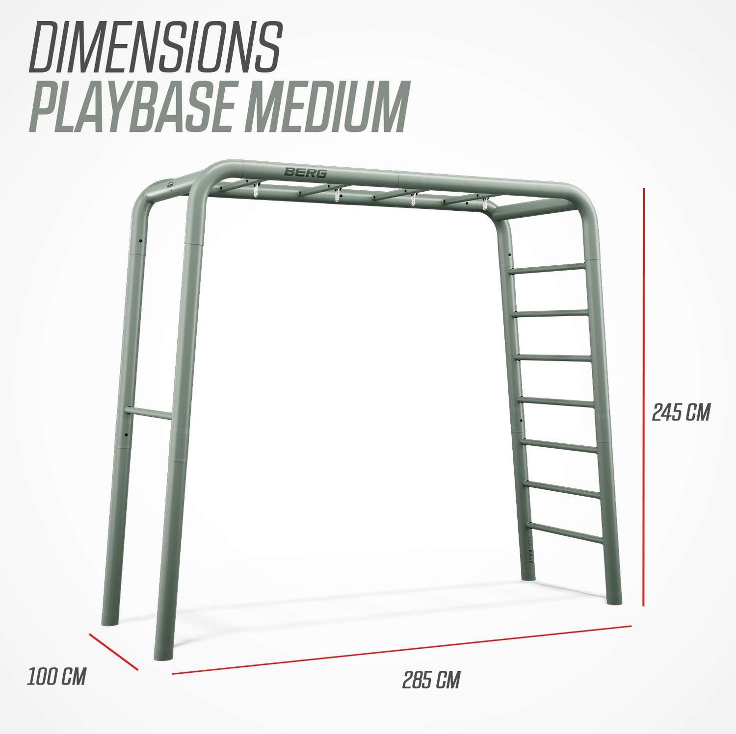 BERG PlayBase Medium Green Play set - PRE ORDER