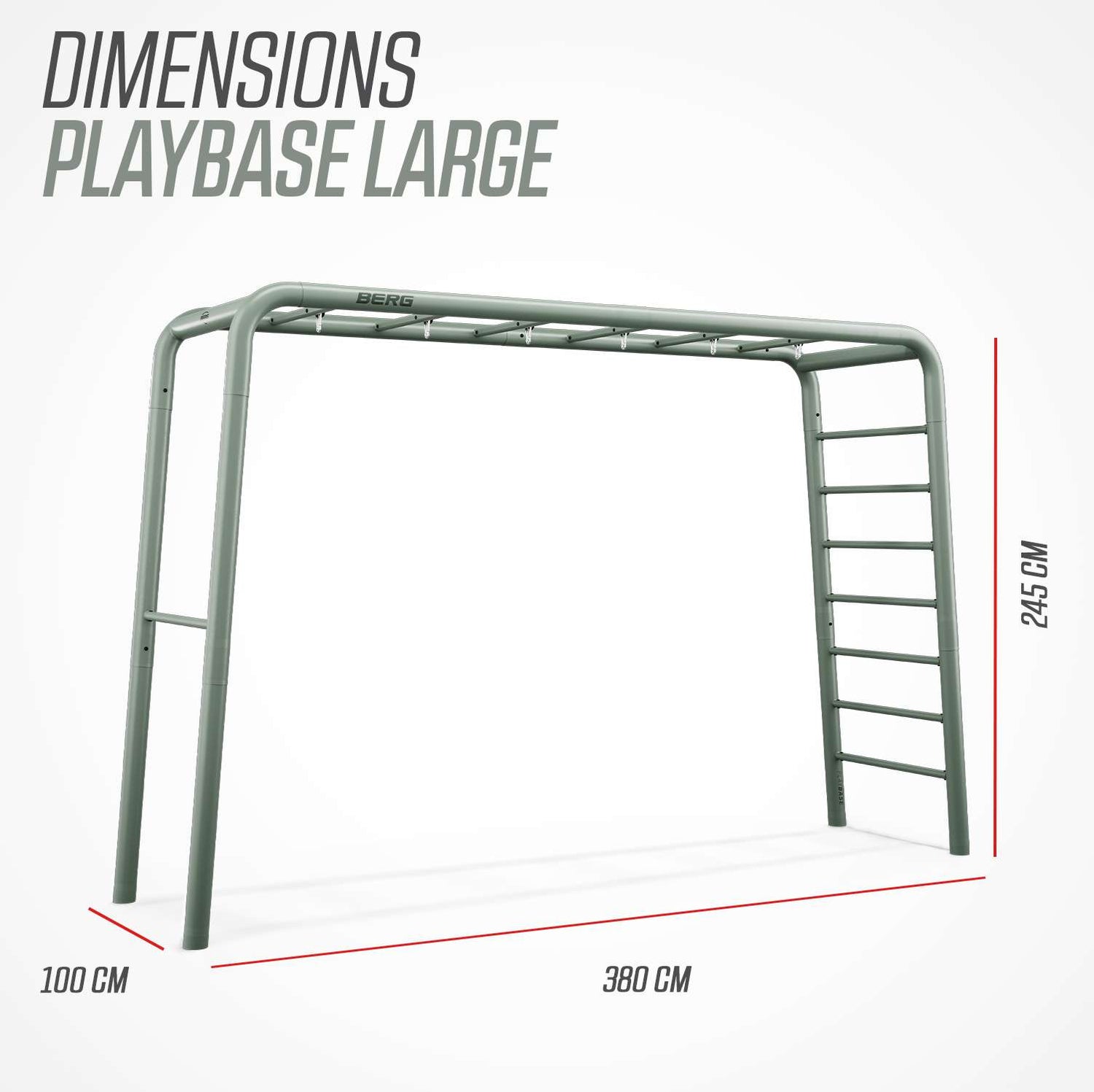 BERG PlayBase Large Green - Sports set Pre Order