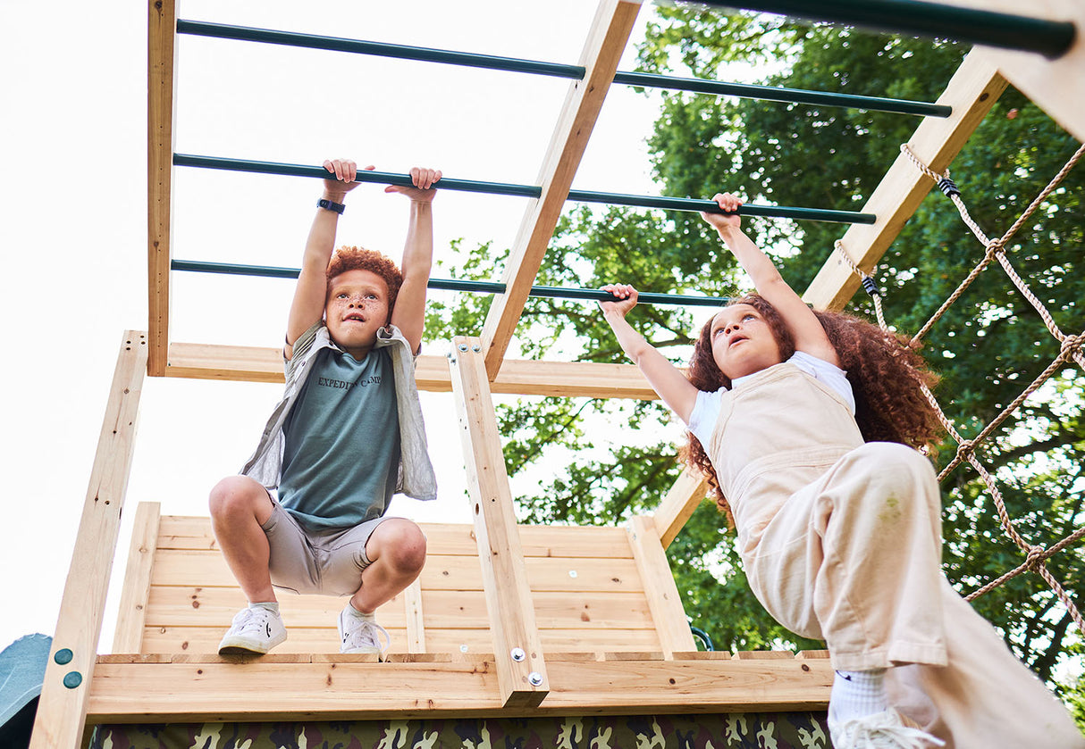Plum Climbing Cube Wooden Play Centre - 5036523109802