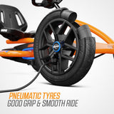 BERG Buddy B Orange with Trailer L and FREE Flashing Light