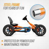 BERG Buddy B Orange with Trailer L and FREE Flashing Light