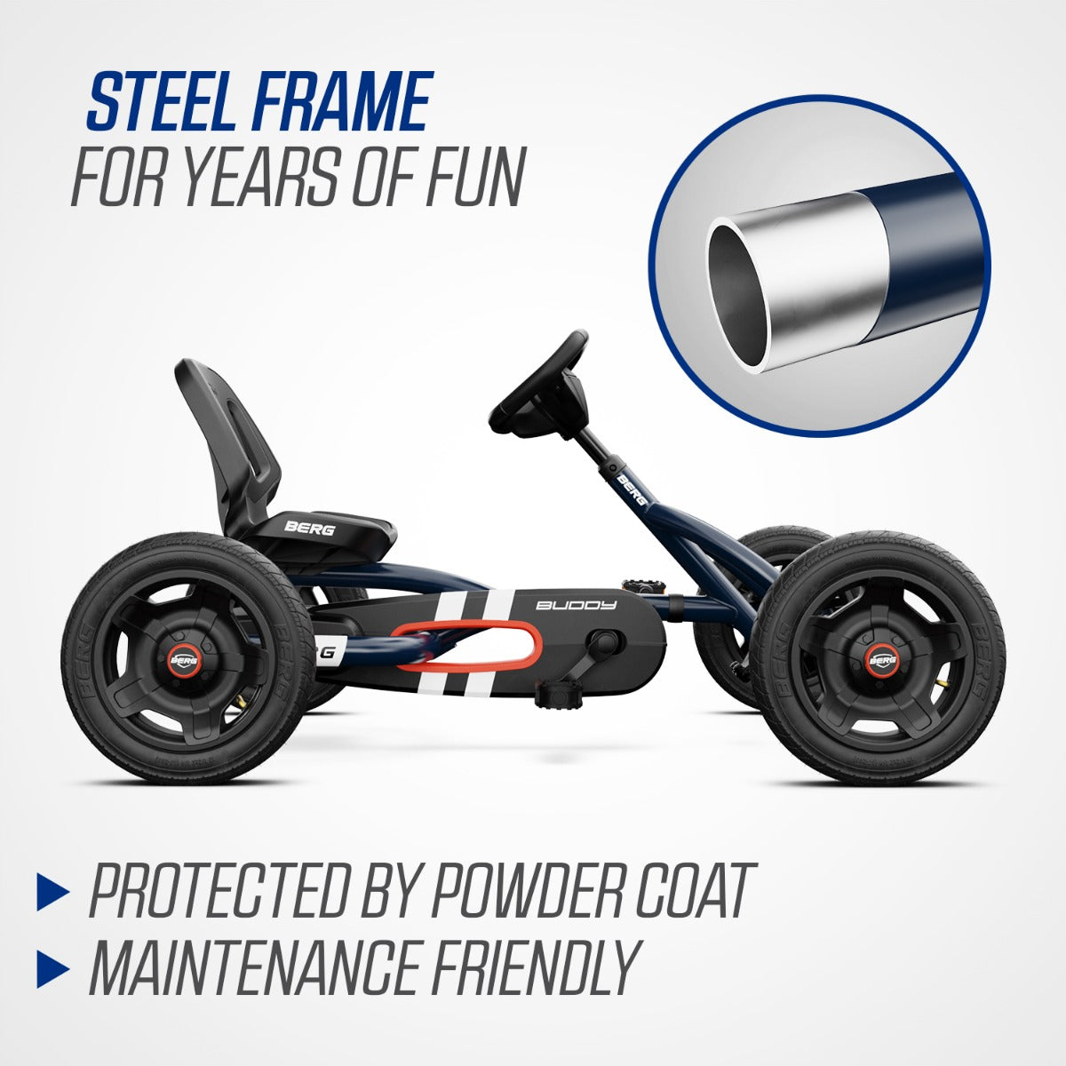 BERG Buddy Classic Blue - 8715839101782