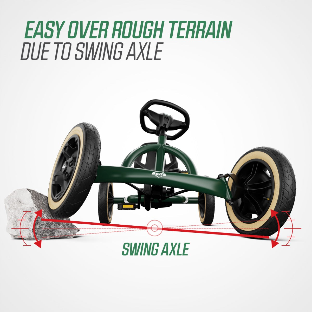BERG Buddy Retro Green - 8715839101799