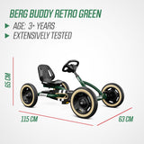 BERG Buddy Retro Green - 8715839101799