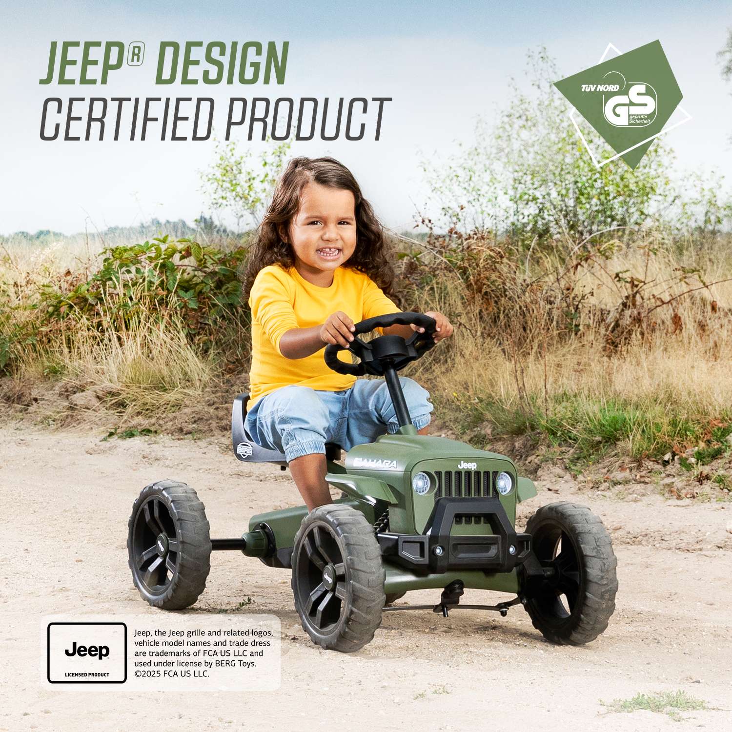 BERG BUZZY JEEP SAHARA - Outdoor Play Equipment – wickentoys