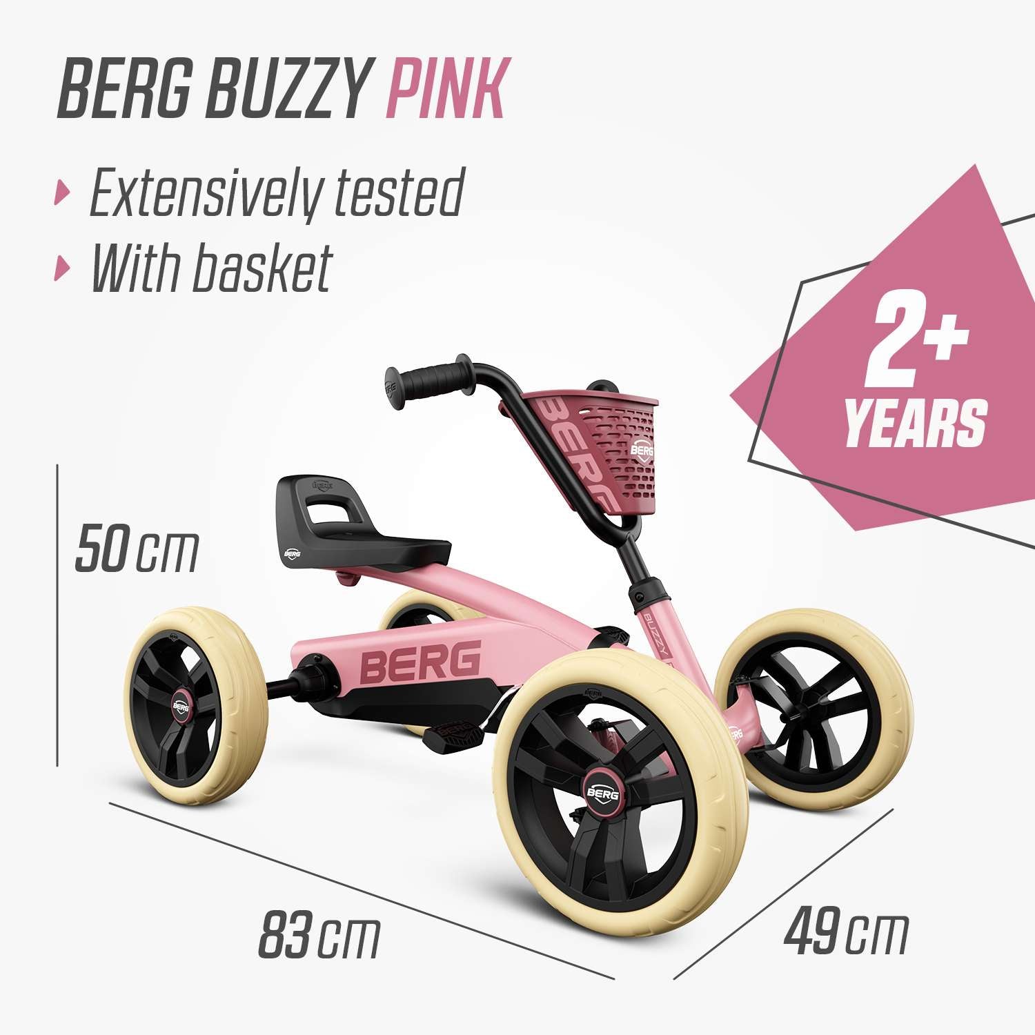 BERG Buzzy Pink - PRE ORDER