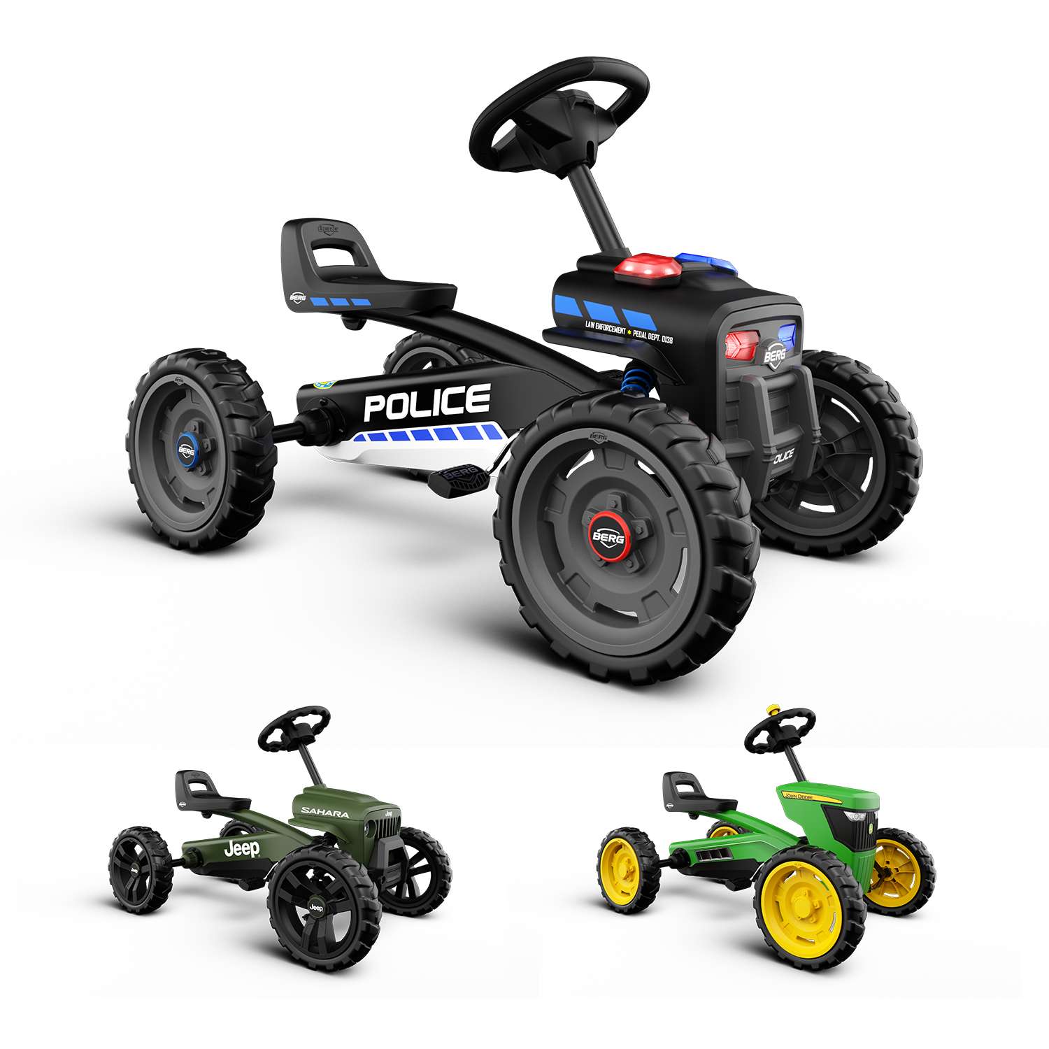 BERG Buzzy go kart Police