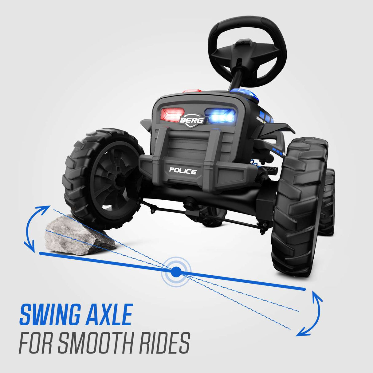 BERG Buzzy go kart Police
