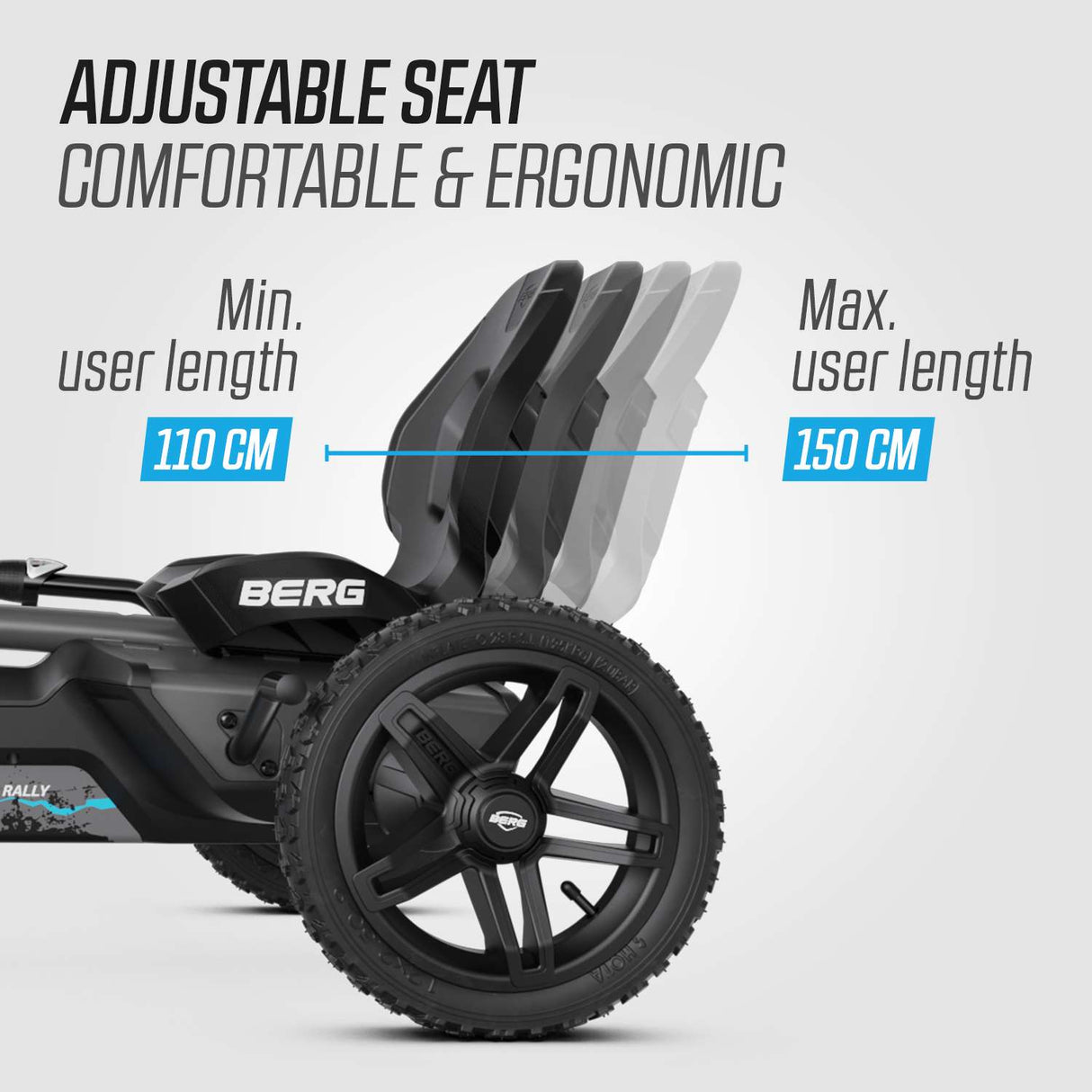 BERG Rally DRT Black 3 Gears