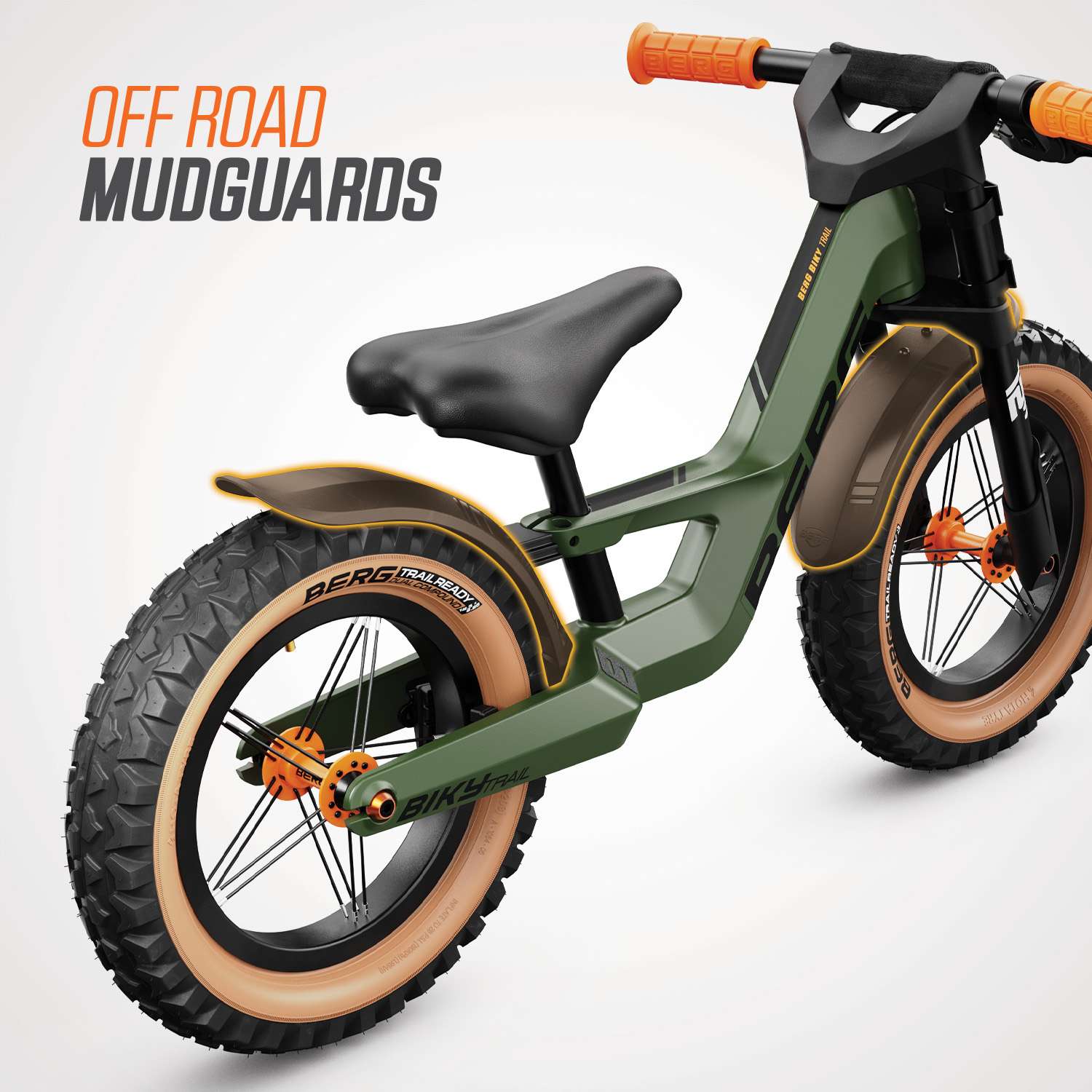 BERG Biky Trail Green Handbrake
