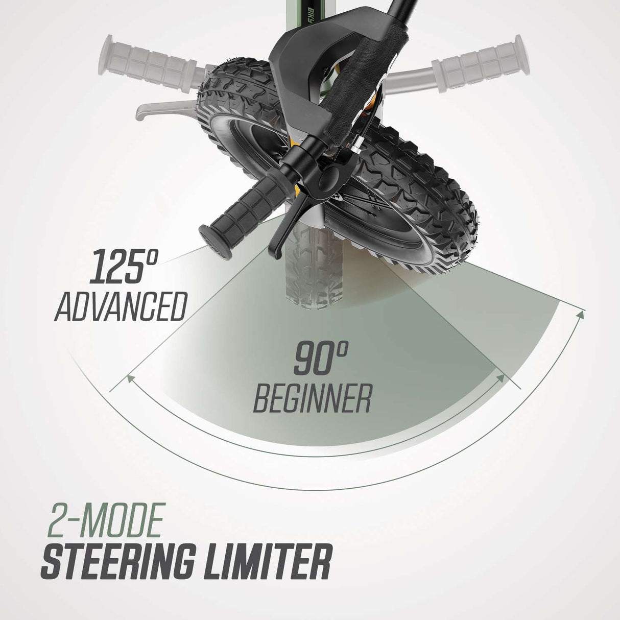 BERG Biky Cross Green with Handbrake