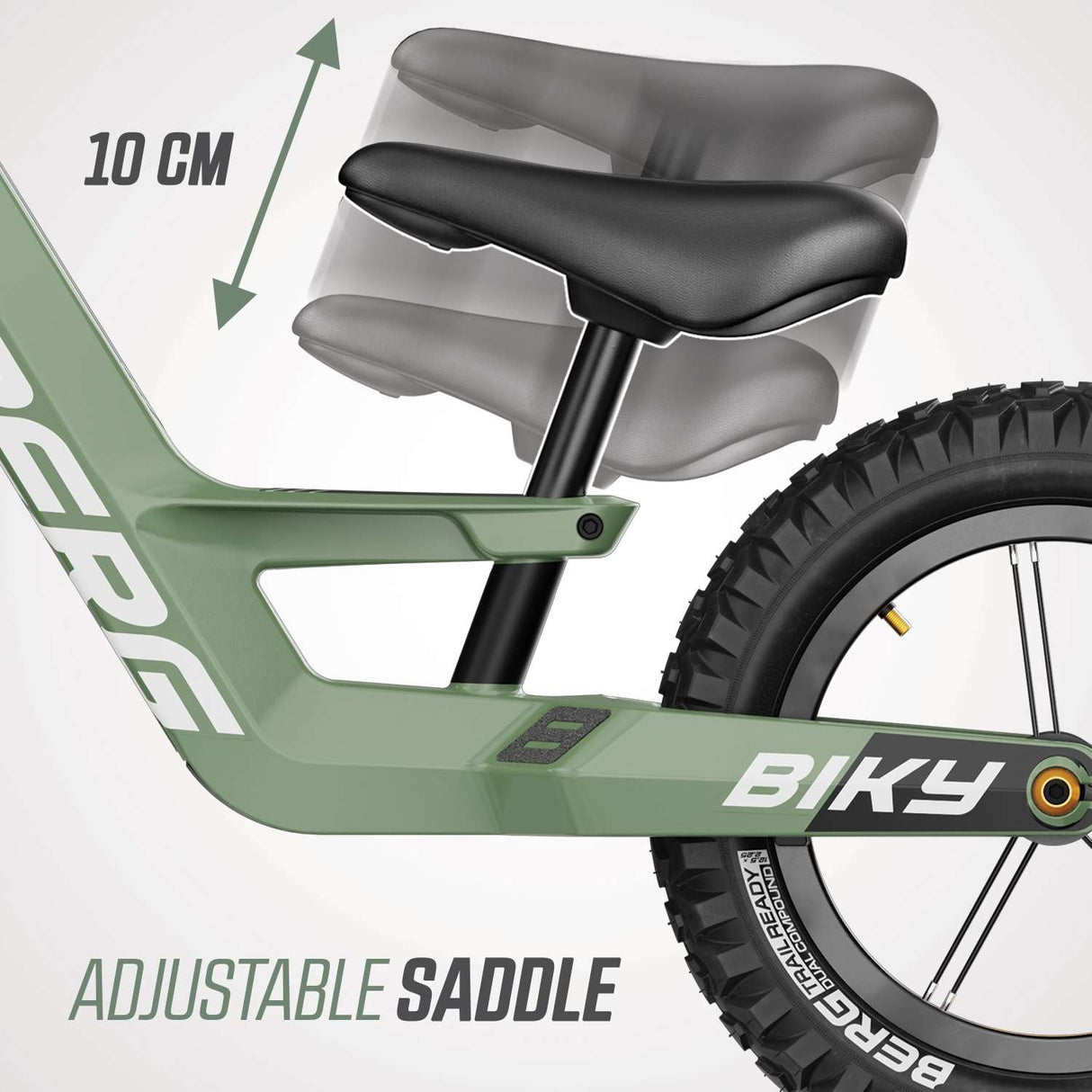 BERG Biky Cross Green with Handbrake