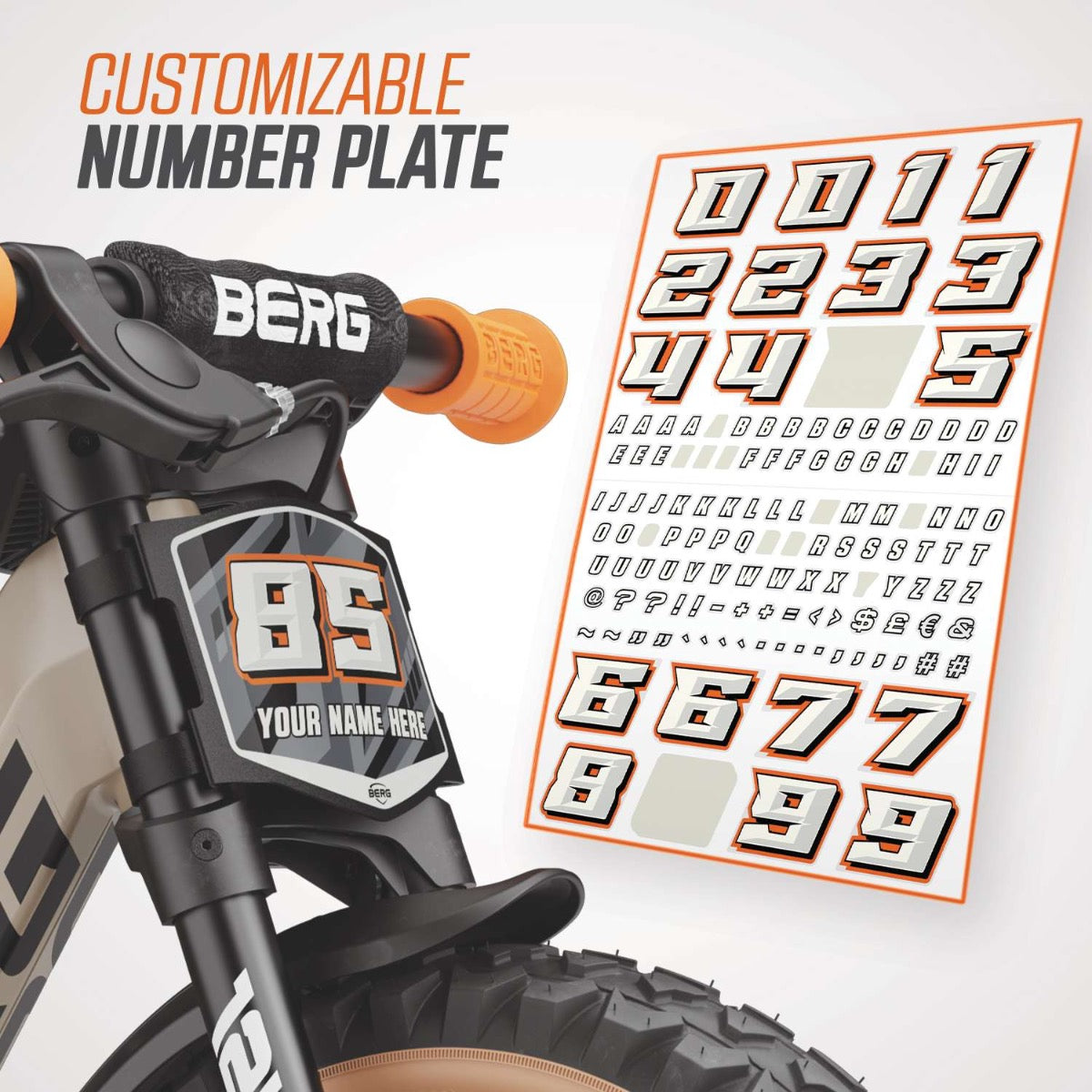 BERG Biky Trail Sand Handbrake - 8715839103373