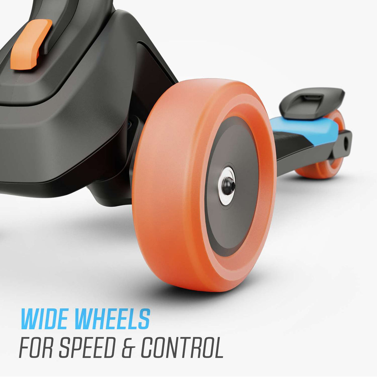 BERG Nexo Foldable 3 Wheeled Scooter Blue