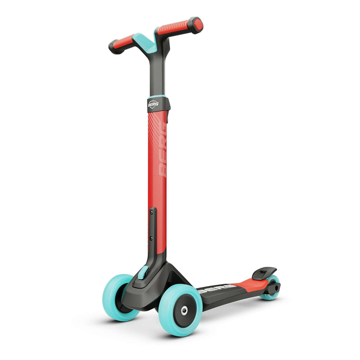 BERG Nexo Foldable 3 Wheeled Scooter Red