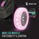 BERG Nexo Foldable Lights LED-Deck 3 Wheeled Scooter Mint