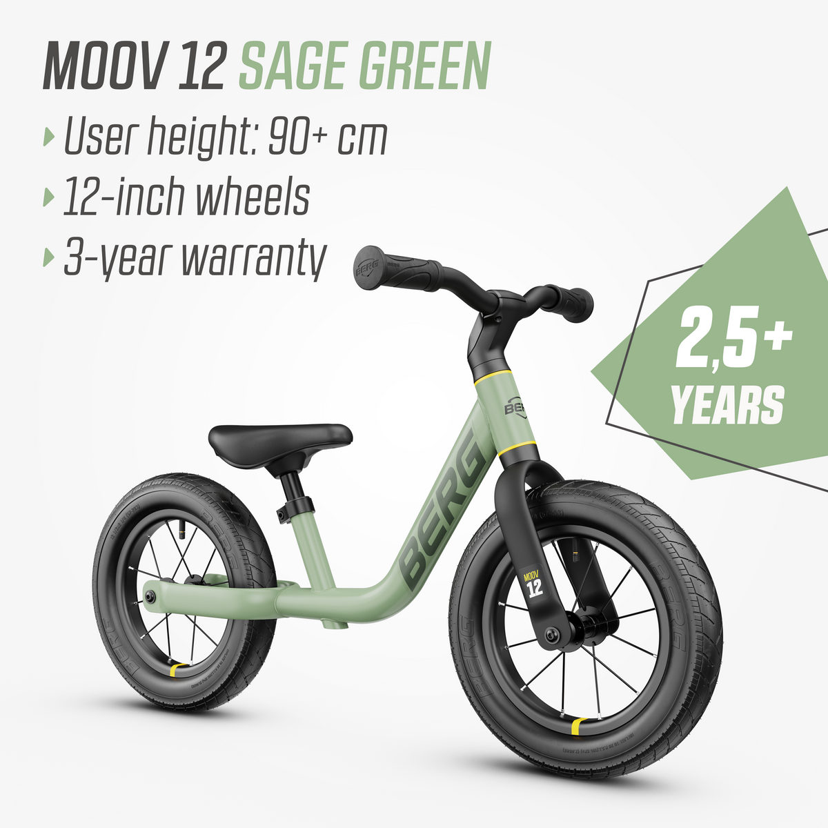 BERG Moov 12 Sage Green - PRE ORDER