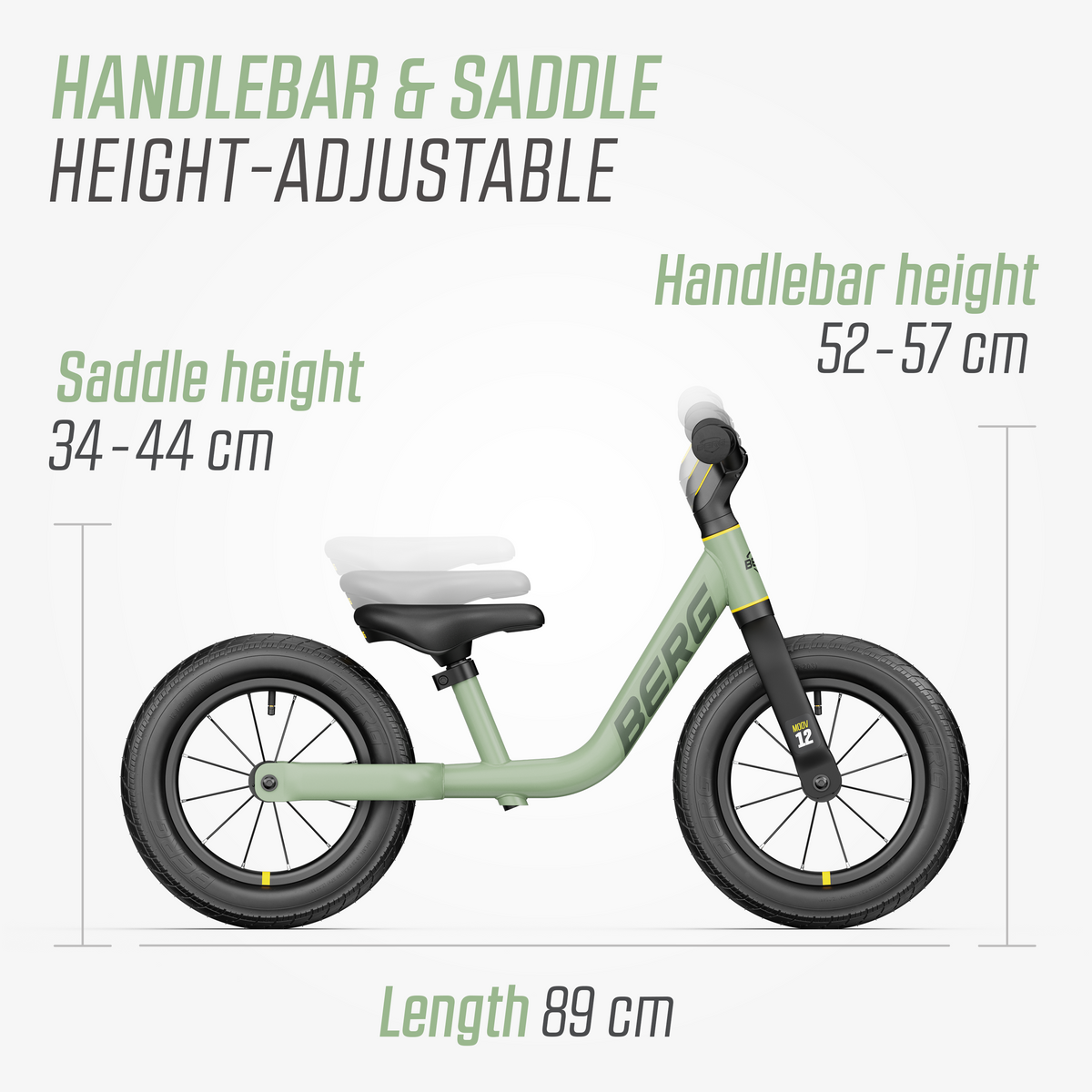 BERG Moov 12 Sage Green - PRE ORDER