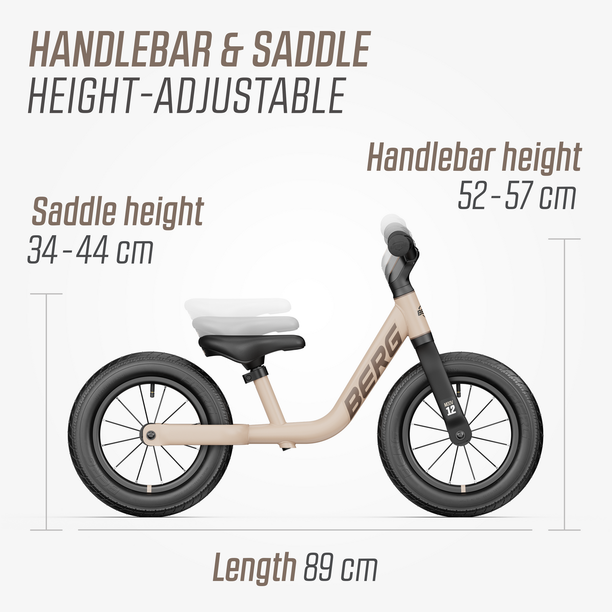 BERG Moov 12 Sand Beige - PRE ORDER