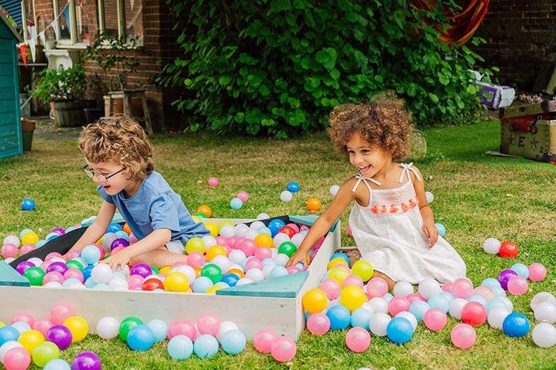 Use it for sand or as a ball pit.