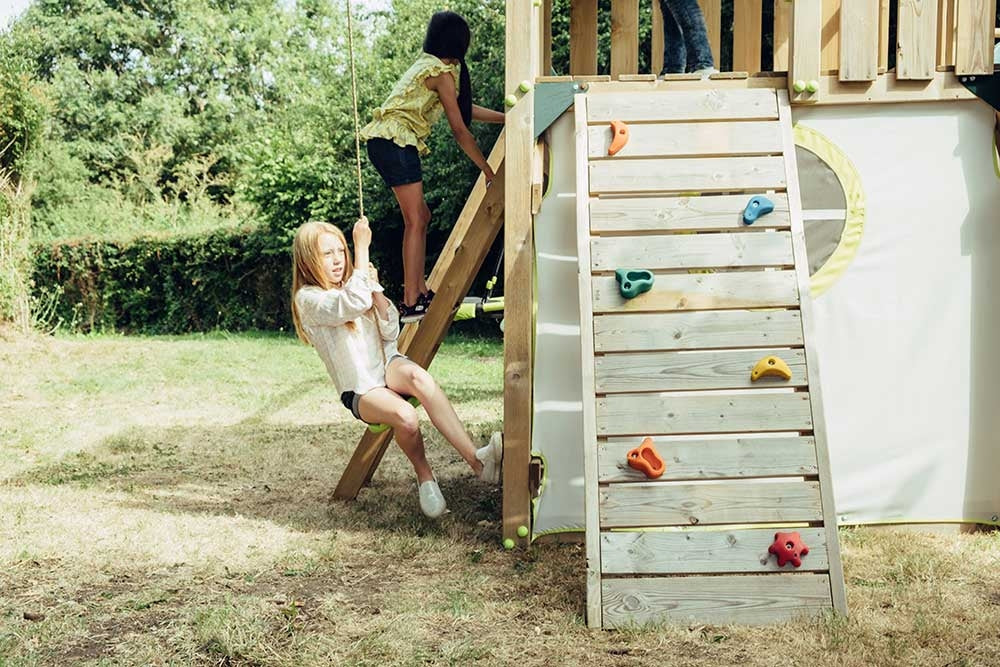 Plum Warthog Climbing wall.