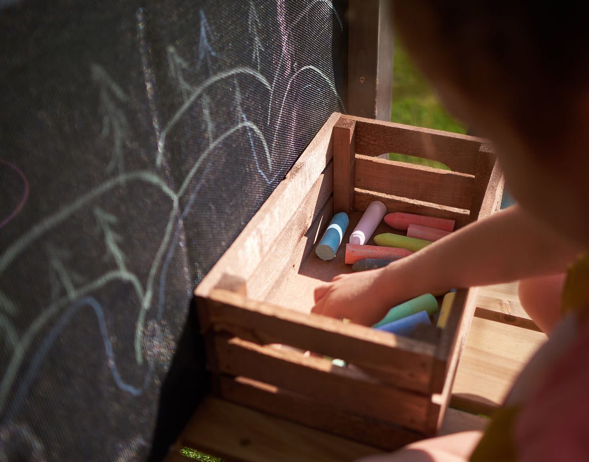 Plum Siamang Wooden Playcentre Swing and Slide - 5036523075886