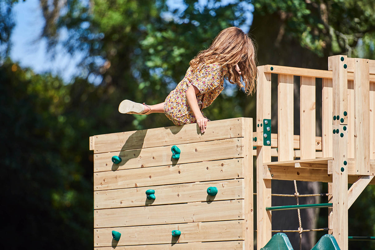 Plum Climbing Cube XL Wooden Play Centre - 5036523075831