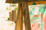 Bamboo wind chimes for added sensory play