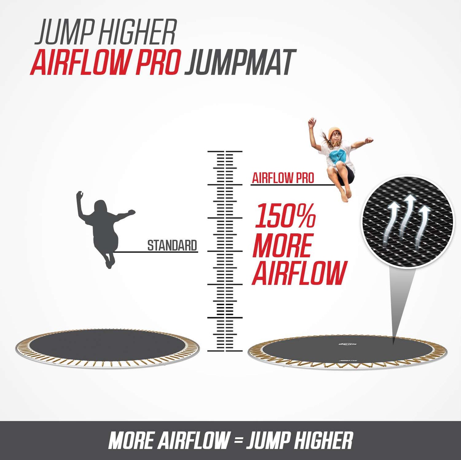 BERG Ultim Elite FlatGround 500 Grey + Safety Net DLX XL - 5m x 3m (16ft 4" x 9ft 10")