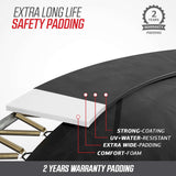 BERG Ultim Champion FlatGround 500 Grey + Safety Net Deluxe XL - 5m x 3m (16ft 4" x 9ft 10")