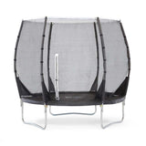 Plum 8ft Magnitude trampoline with 3G Enclosure.