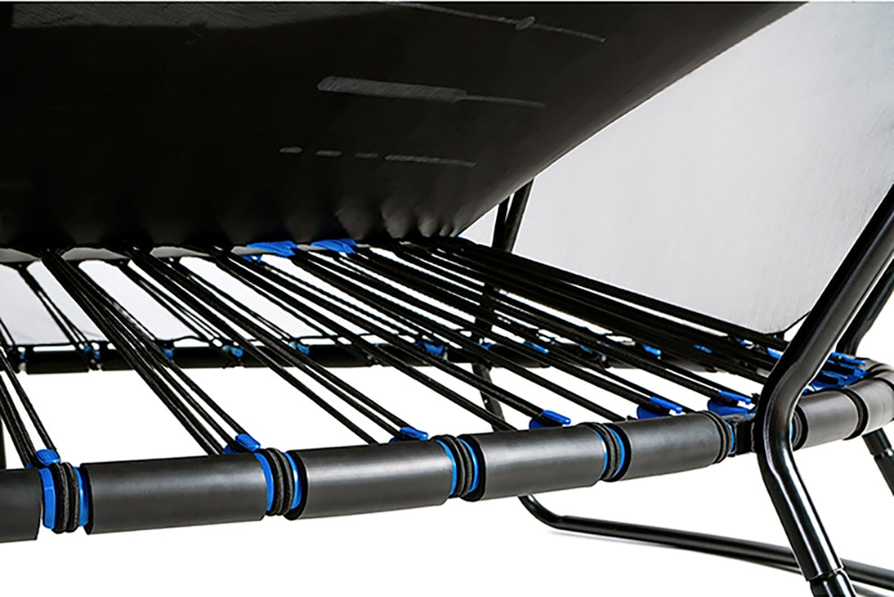 Super soft FLX bungees are super silentâ¦ Held by a FLX secure clip; 136 bungees work in unison