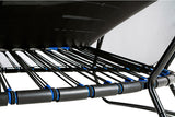 Super soft FLX bungees are super silentâ¦ Held by a FLX secure clip; 136 bungees work in unison