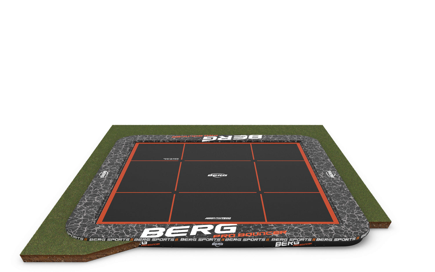 BERG Ultim Pro Bouncer FlatGround 5x5 - 5m x 5m (16ft 4" x 16ft 4")