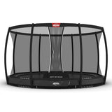BERG Champion InGround 380 12.5ft Grey with safety net deluxe - 8715839101270