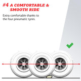 BERG Swing axle always keeps the go kart stable by keeping all four wheels on the ground