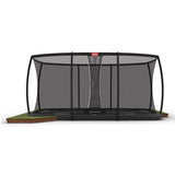 BERG Ultim Elite FlatGround 500 Grey + Safety Net DLX XL - 8715839077575