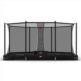 BERG Ultim Favorit InGround 410 Black with Safety Net Comfort - 8715839076486