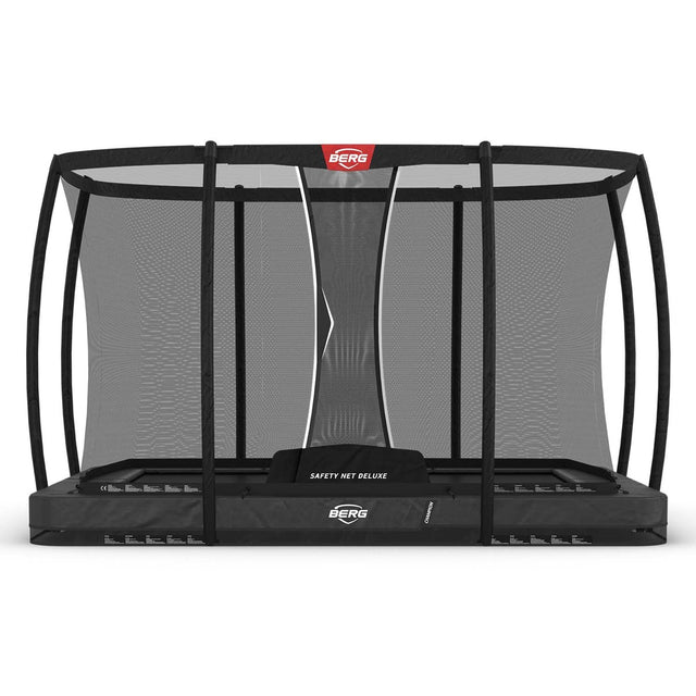BERG Ultim Champion InGround 330 Grey + Safety Net Deluxe - 8715839084764
