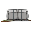 BERG Ultim Pro Bouncer FlatGround 5x5 + Safety Net DLX XL - 5m x 5m (16ft 4" x 16ft 4")
