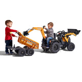 Falk Case IH Puma 240 CVX Backhoe with Excavator & Maxi Trailer