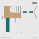 Plum Climbing Cube XL Wooden Play Centre with Swing Arm