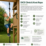 Climbing Rope with Knots