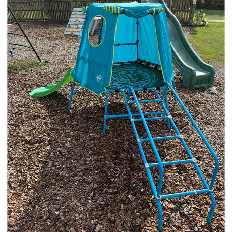 TP Explorer Climbing Frame Low Height with Jungle Run & 1.2m Slide